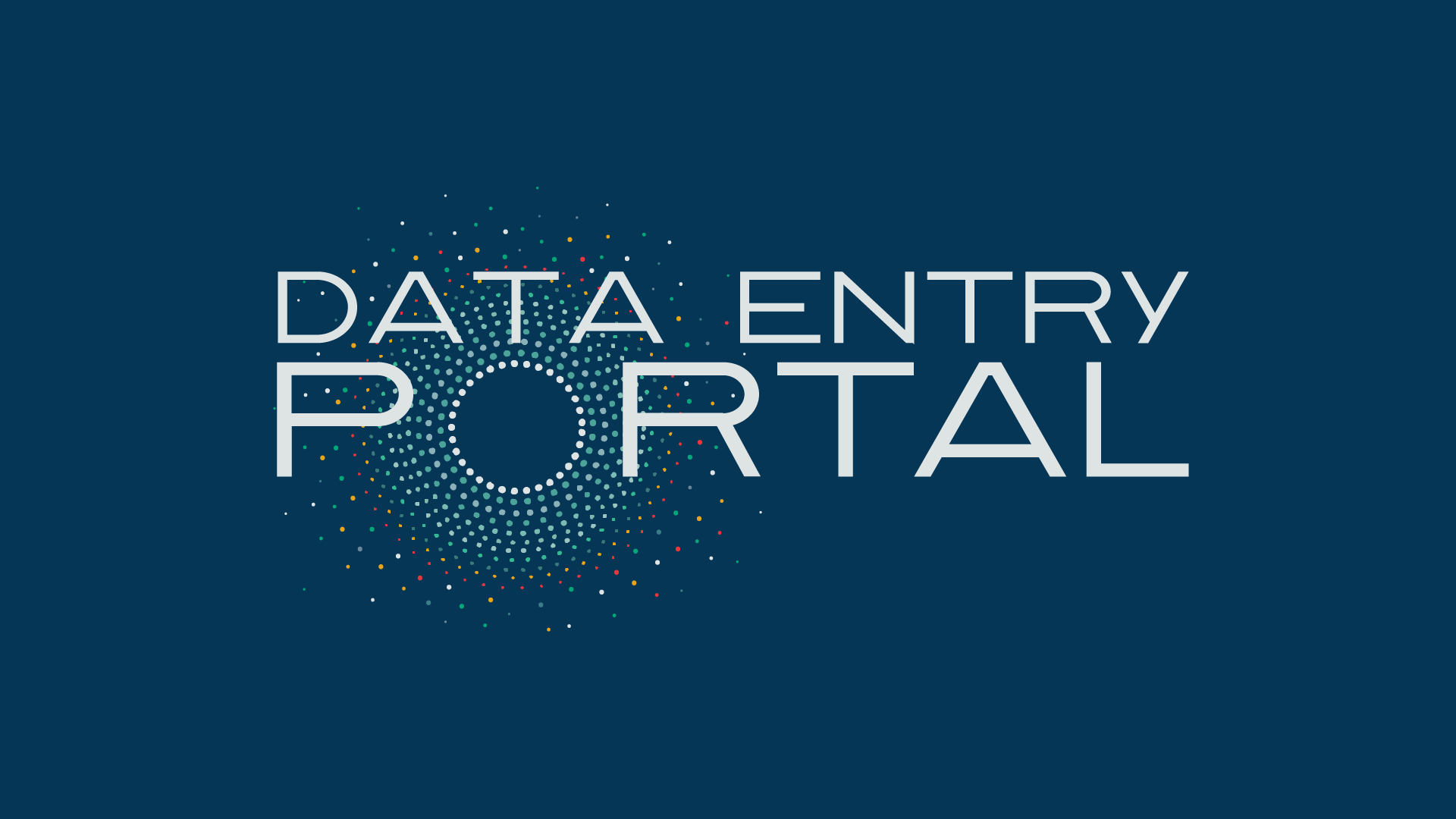 Logo for DATA ENTRY: PORTAL