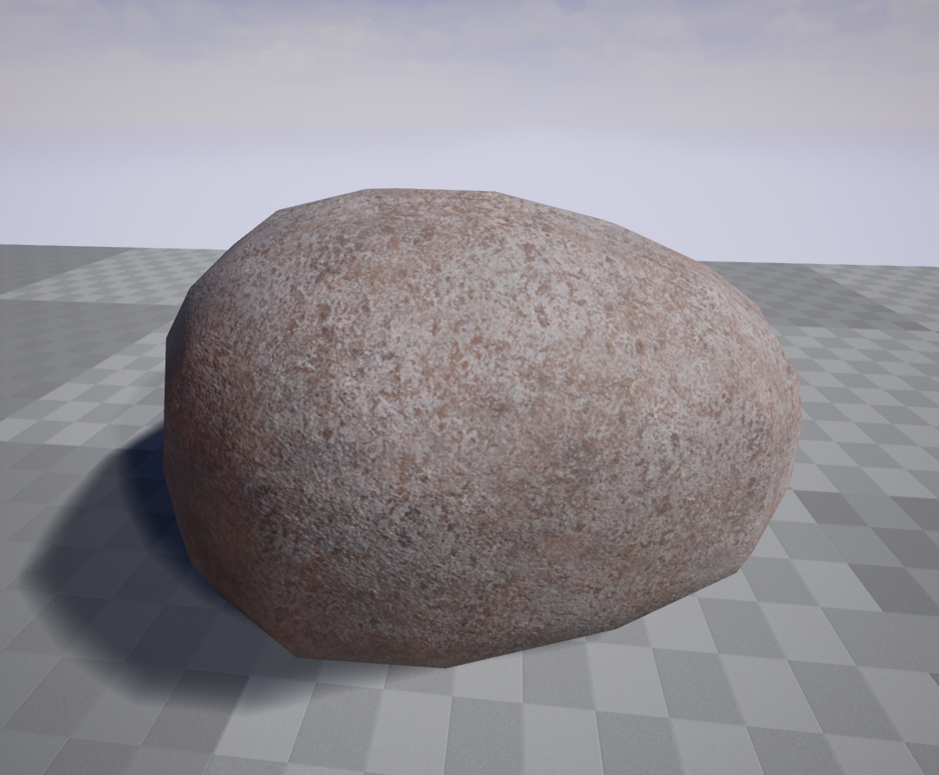 Boulder with iron